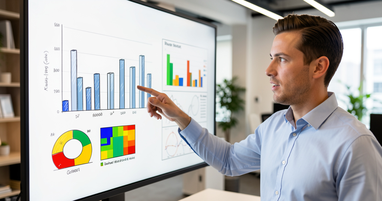 Analyst comparing Similarweb vs Semrush dashboards for market research