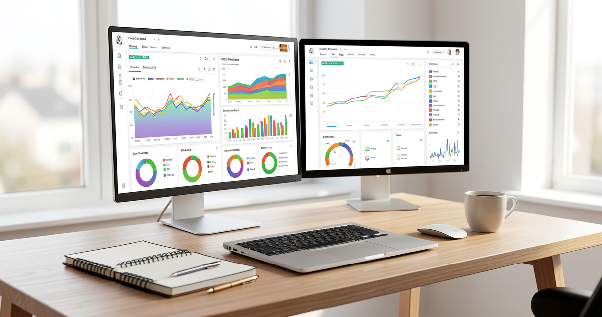 RankerFox alternative SEO tool dashboards on a freelancer desk setup