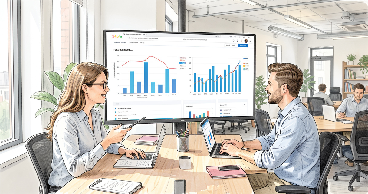 Agency team comparing RankerFox alternative pricing on a screen