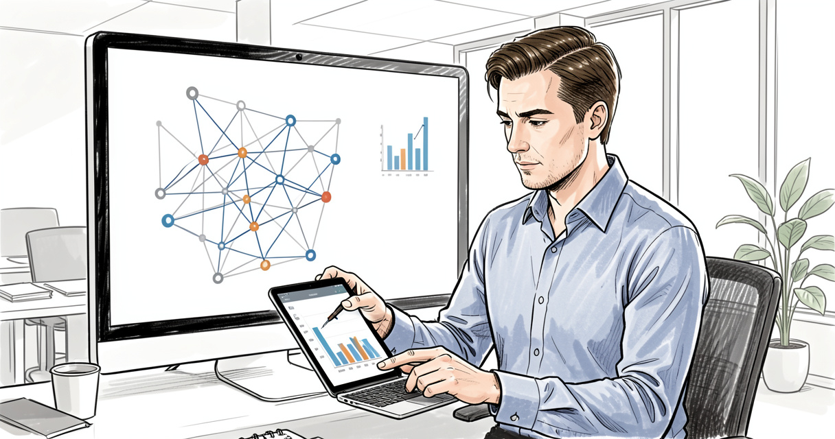 Backlink analysis dashboard for Ahrefs vs Majestic SEO workflow